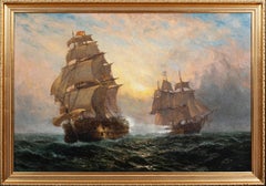 Spanish & British Royal Navy Engagement, 19th Century - NAPOLEONIC WARS
