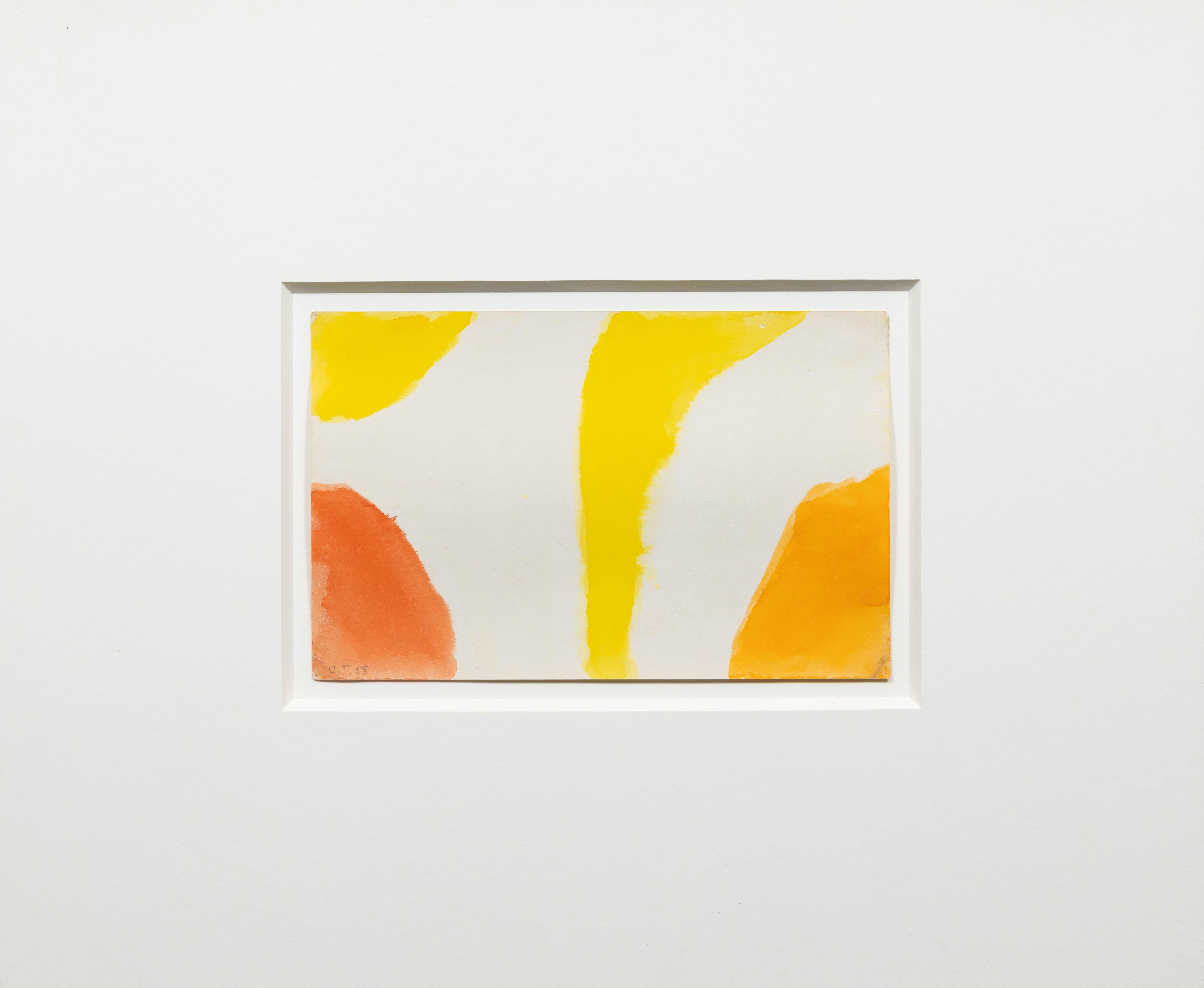 Claude Tousignant Abstract Print – Unbenannt