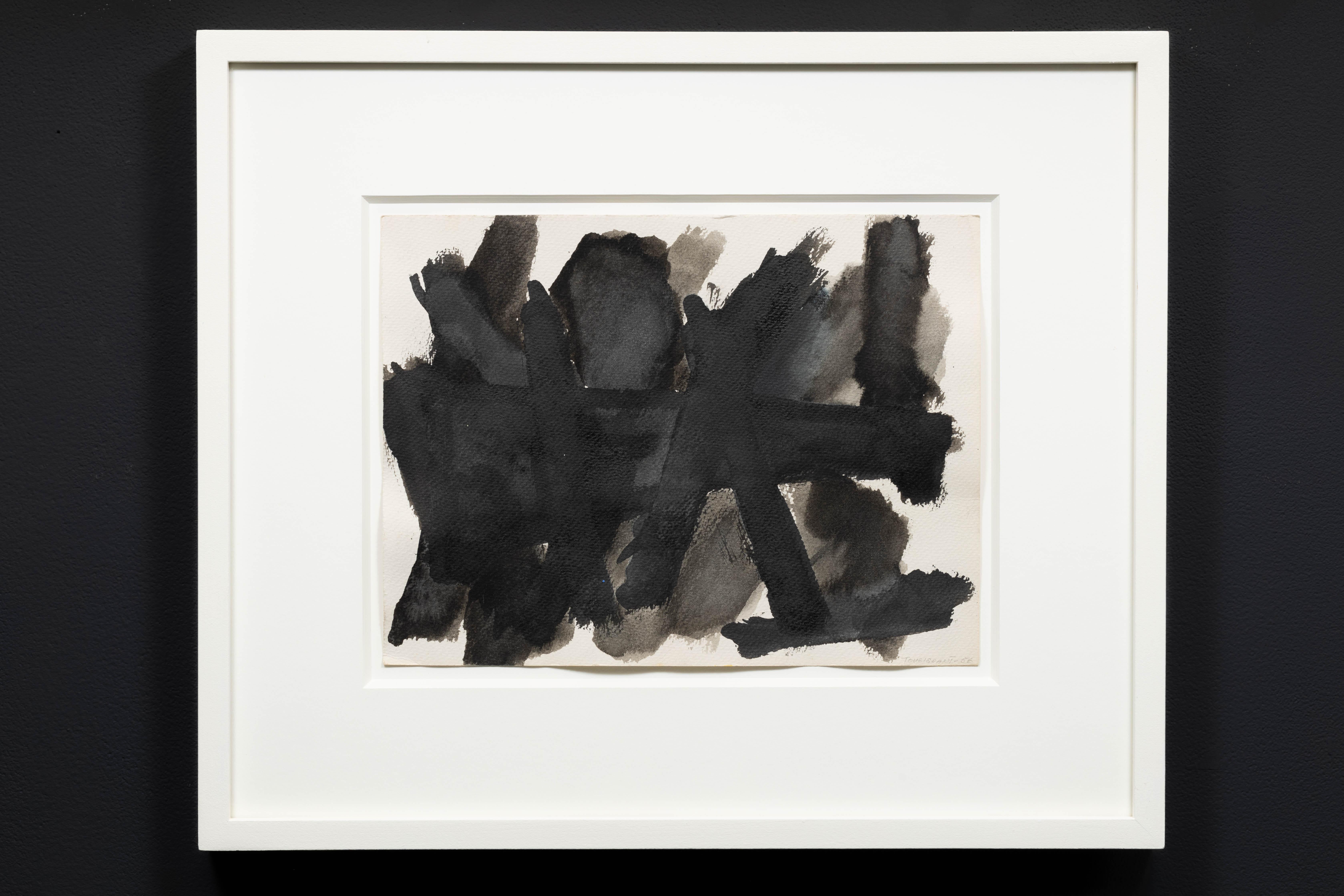 Claude Tousignant Abstract Print - Untitled