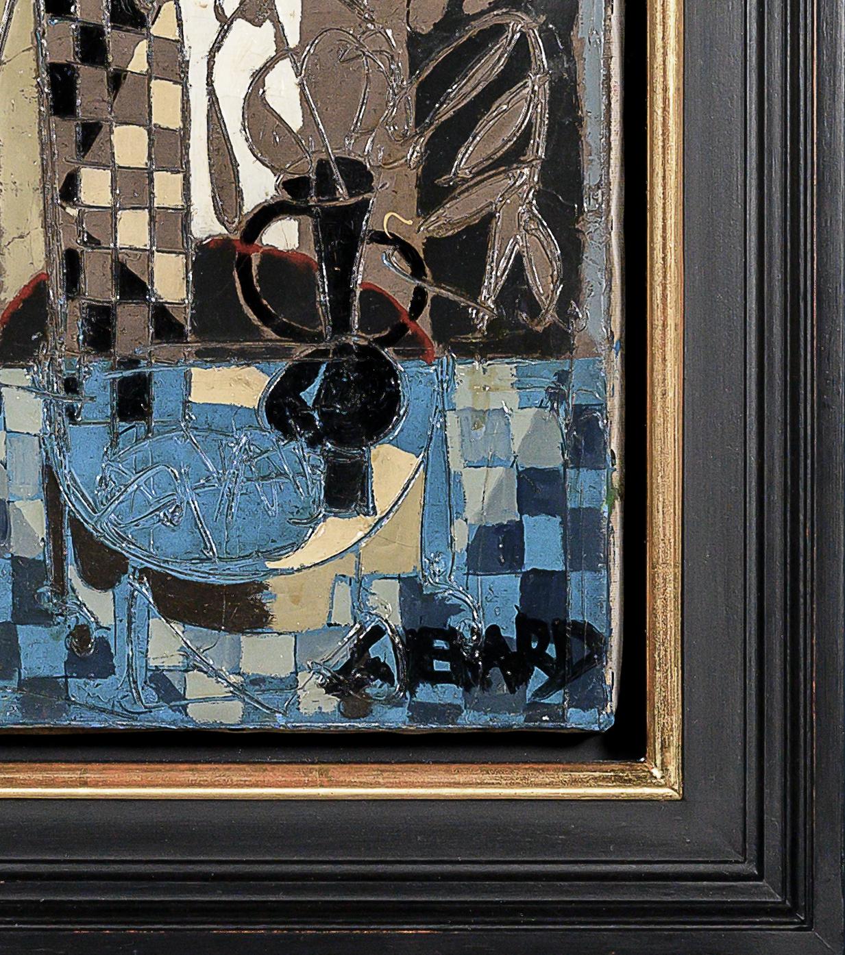 Composición azul