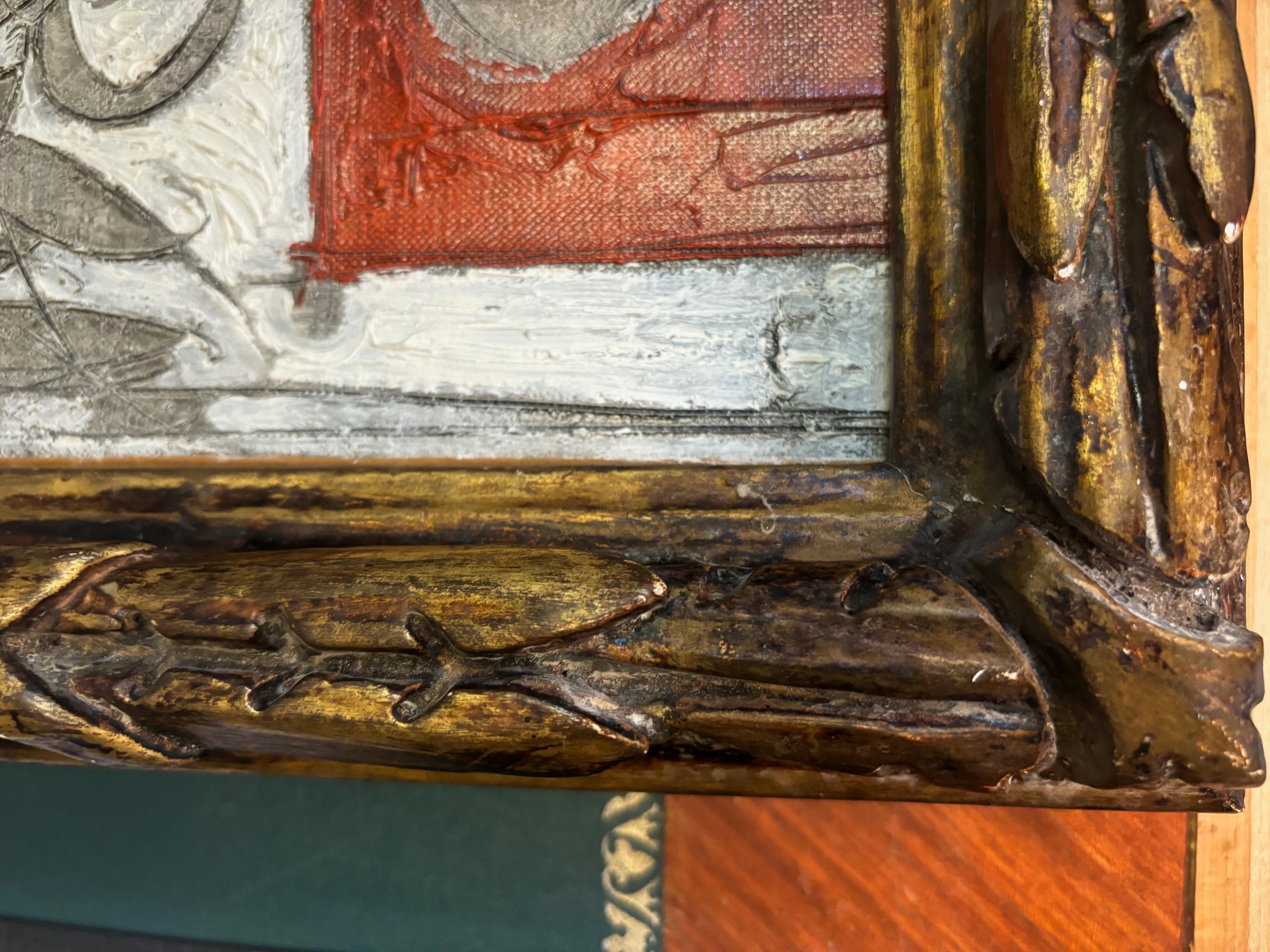 Still life by Claude Venard - Oil on canvas 22x28 cm 3