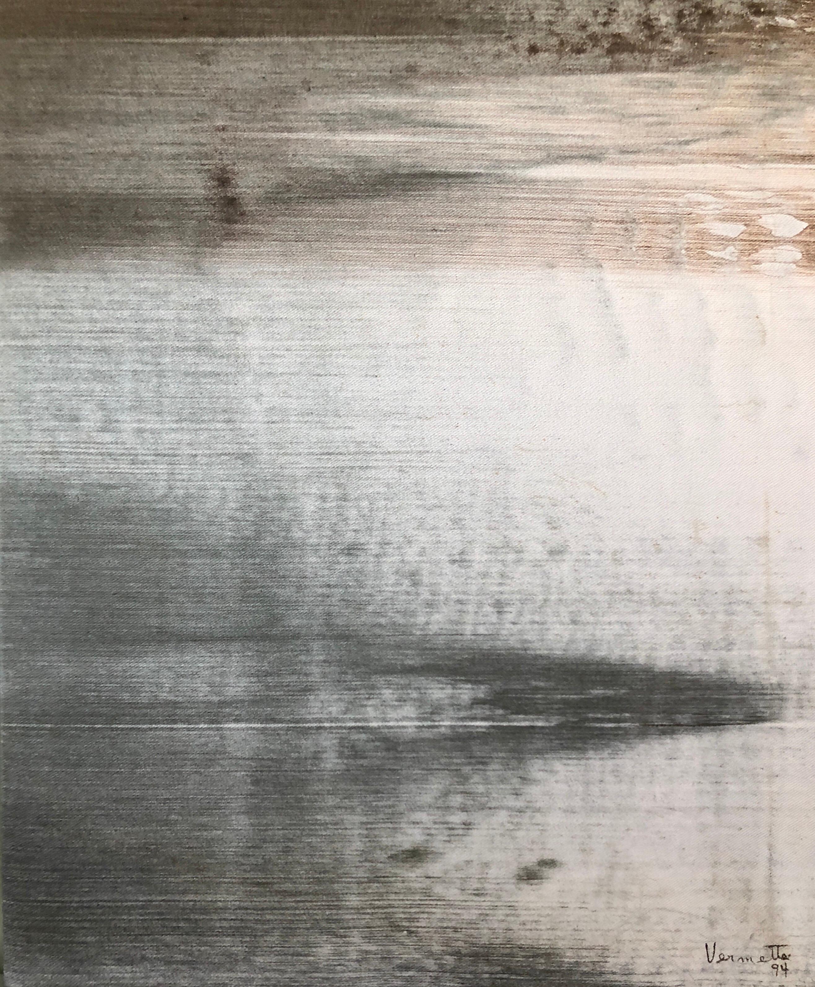 Pittura modernista astratta espressionista canadese Campo di colore Claude Vermette in vendita 5