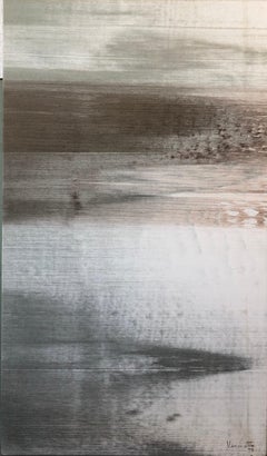 Canadian Modernist Abstract Expressionist Painting Color Field Claude Vermette