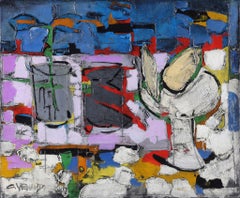 Nature Morte – Ein Stillleben, Öl auf Leinwand