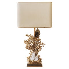 Claude Victor Boeltz 24-Karat Gold Plated 'Exploded' Table Lamp