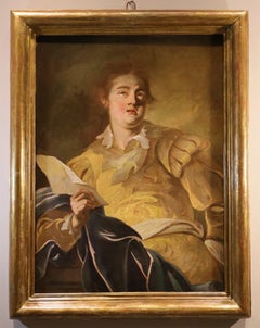Portrait Singer Vignon Paint 17th Century Oil on canvas Old master French school