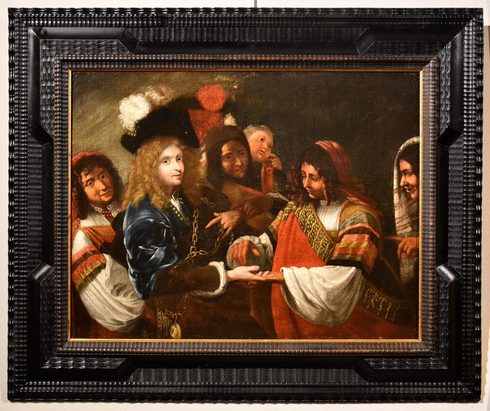 Claude Vignon (The 1593 - Paris 1670), La Diseuse de bonne aventure - Painting de Claude Vignon (Tours, 1593 - Paris, 1670)