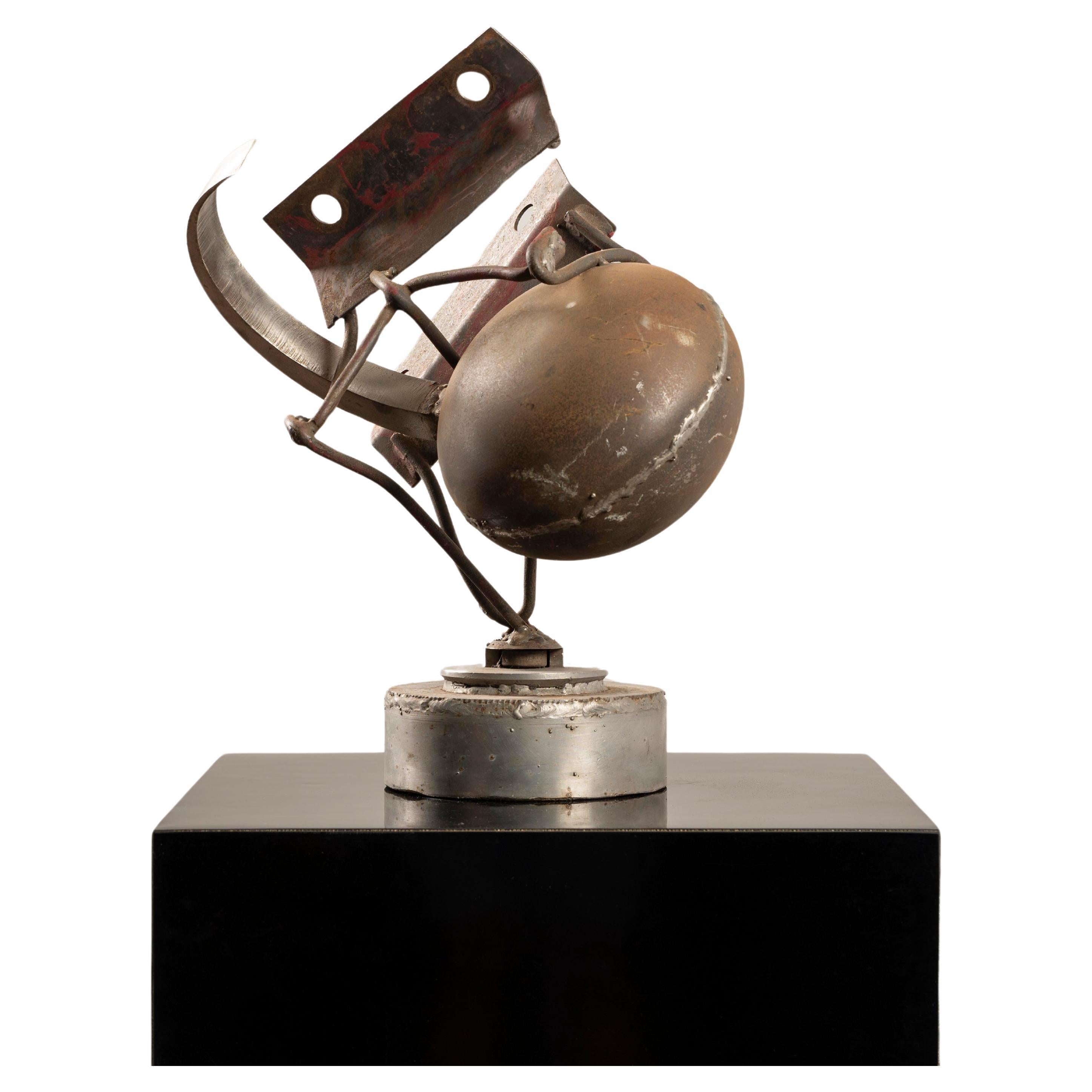 Claude Viseux, Scultura astratta, Fine XX secolo, Steele
