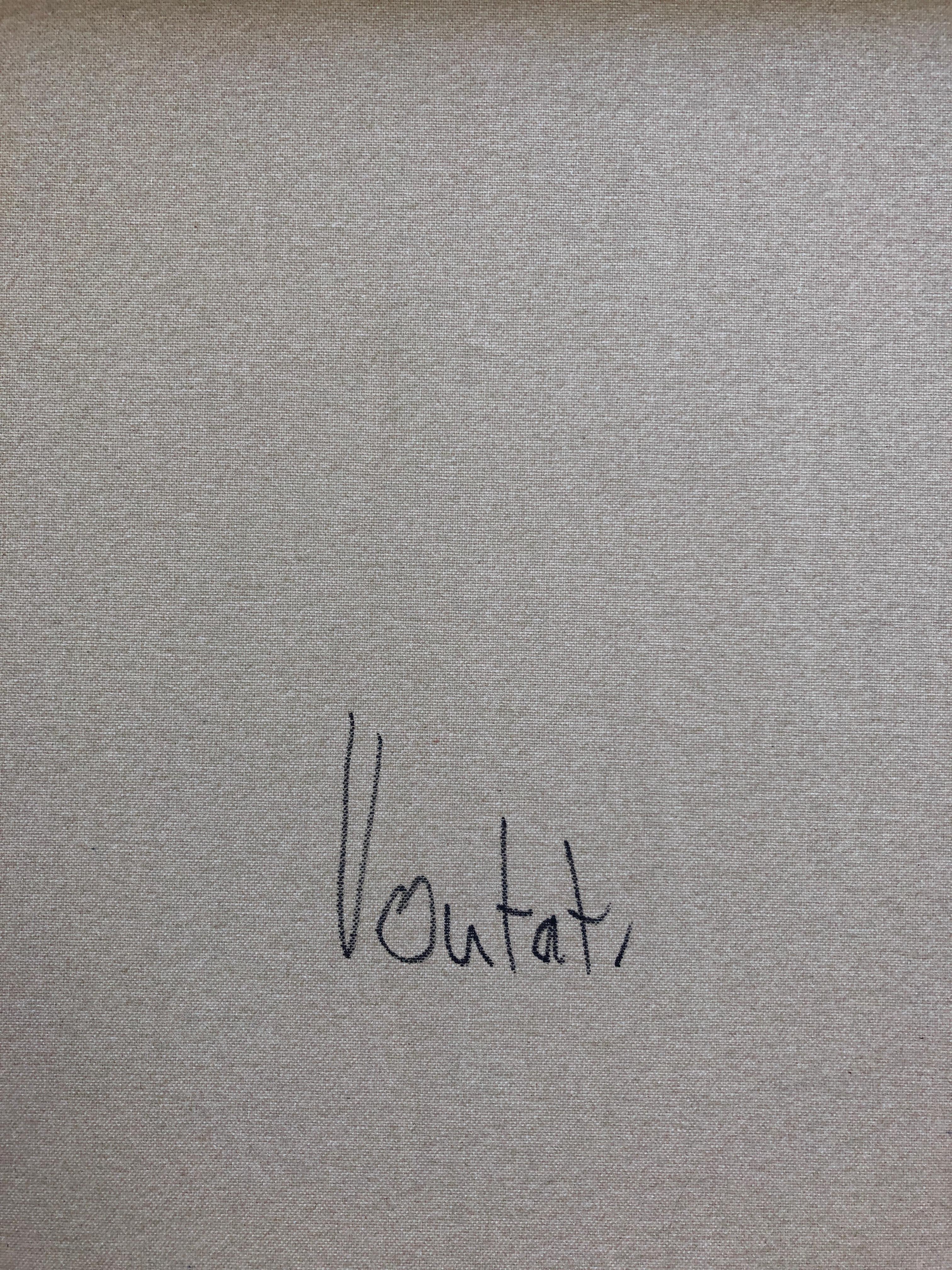 Cometa - Painting Astratto di Claude Voutat