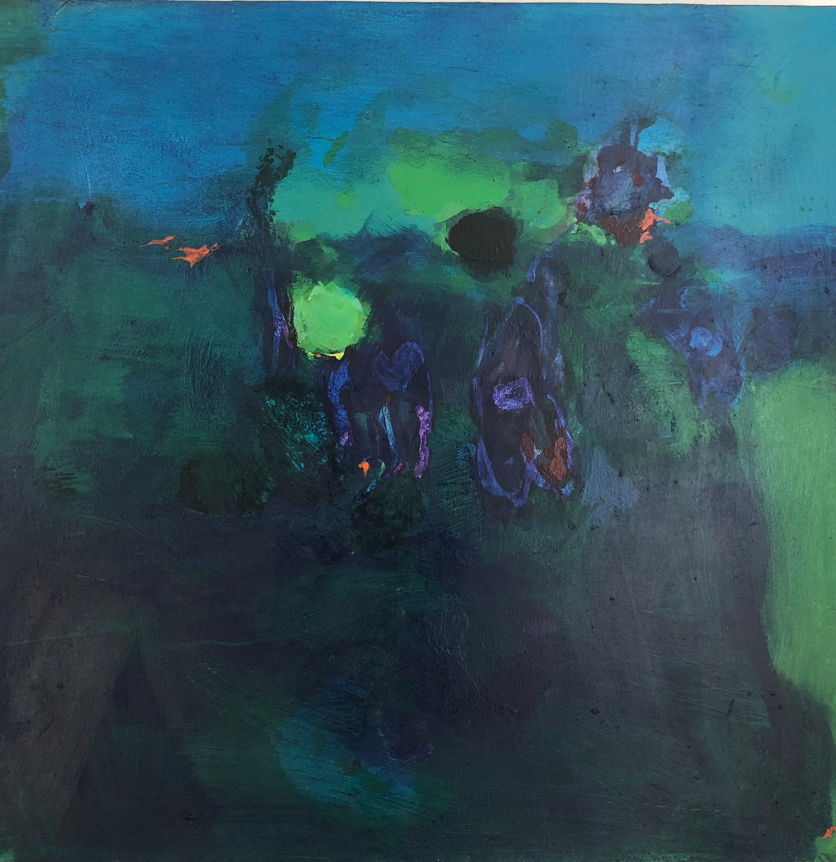 Abstract Painting di Claude Voutat - Crepuscolo