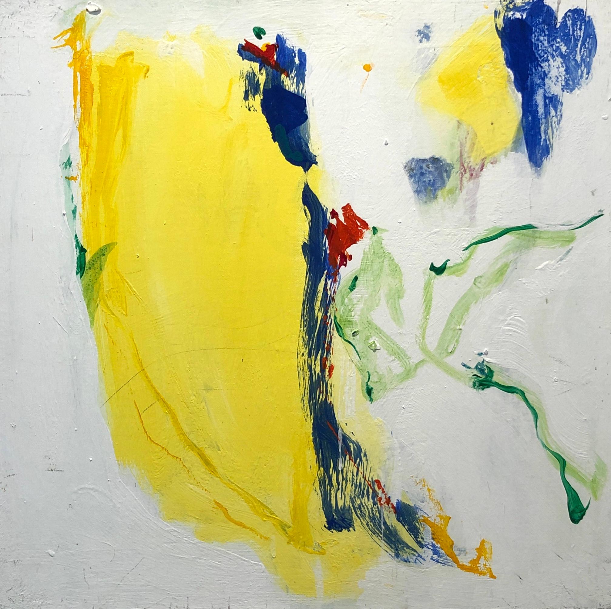 Abstract Painting di Claude Voutat - Erba III