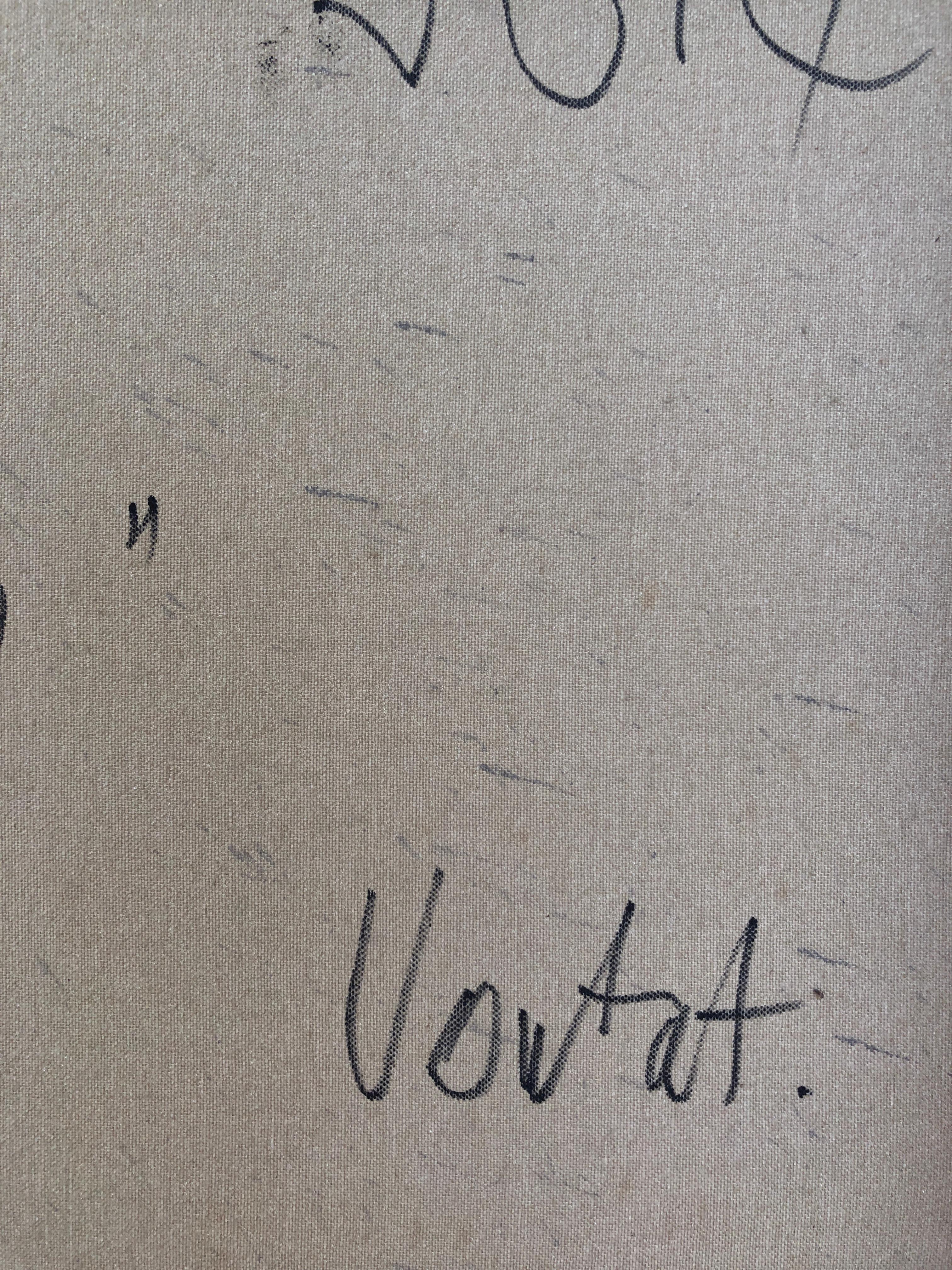 Giugno - Painting Astratto di Claude Voutat