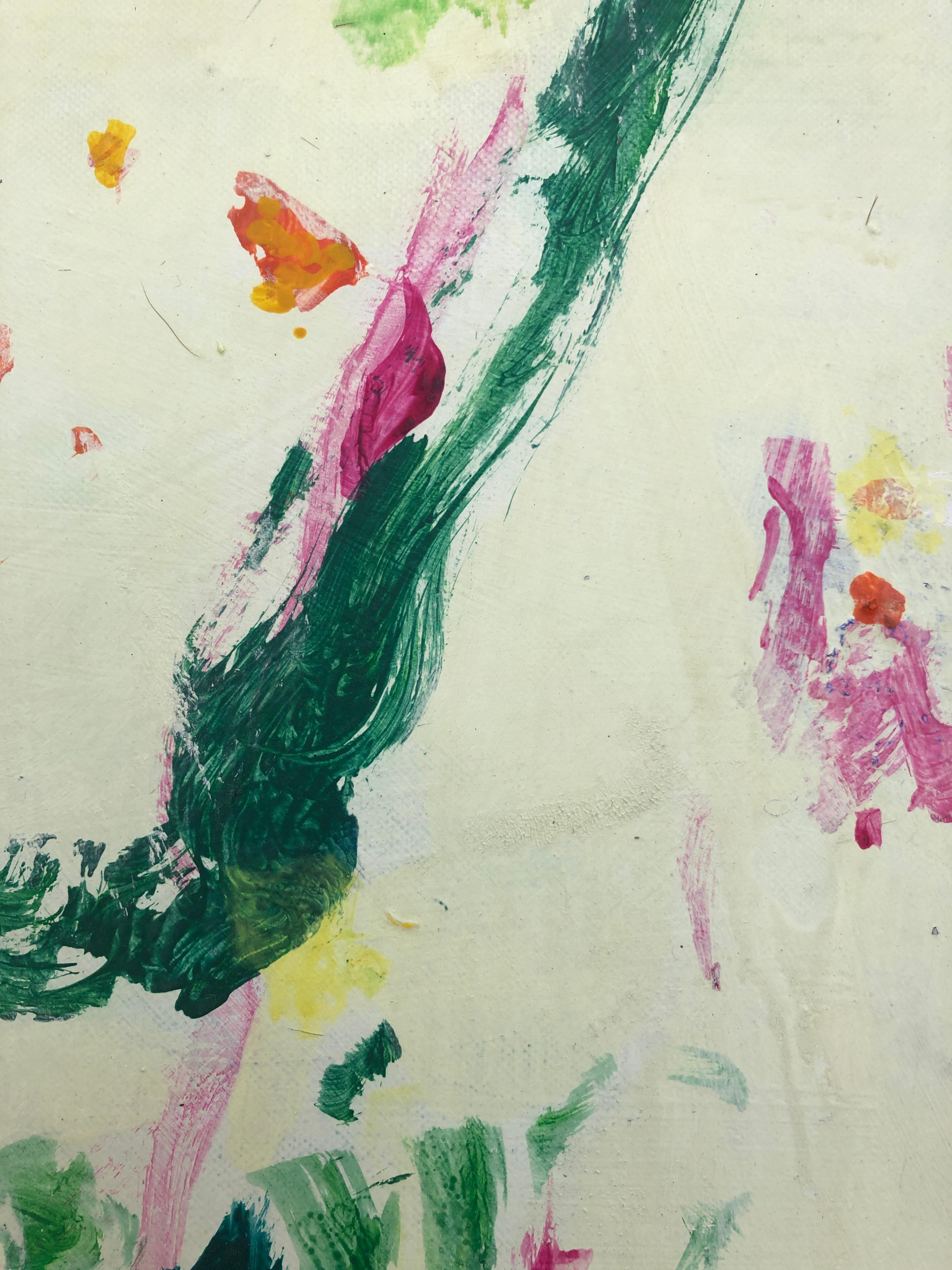 Giugno - Abstract Painting Beige di Claude Voutat