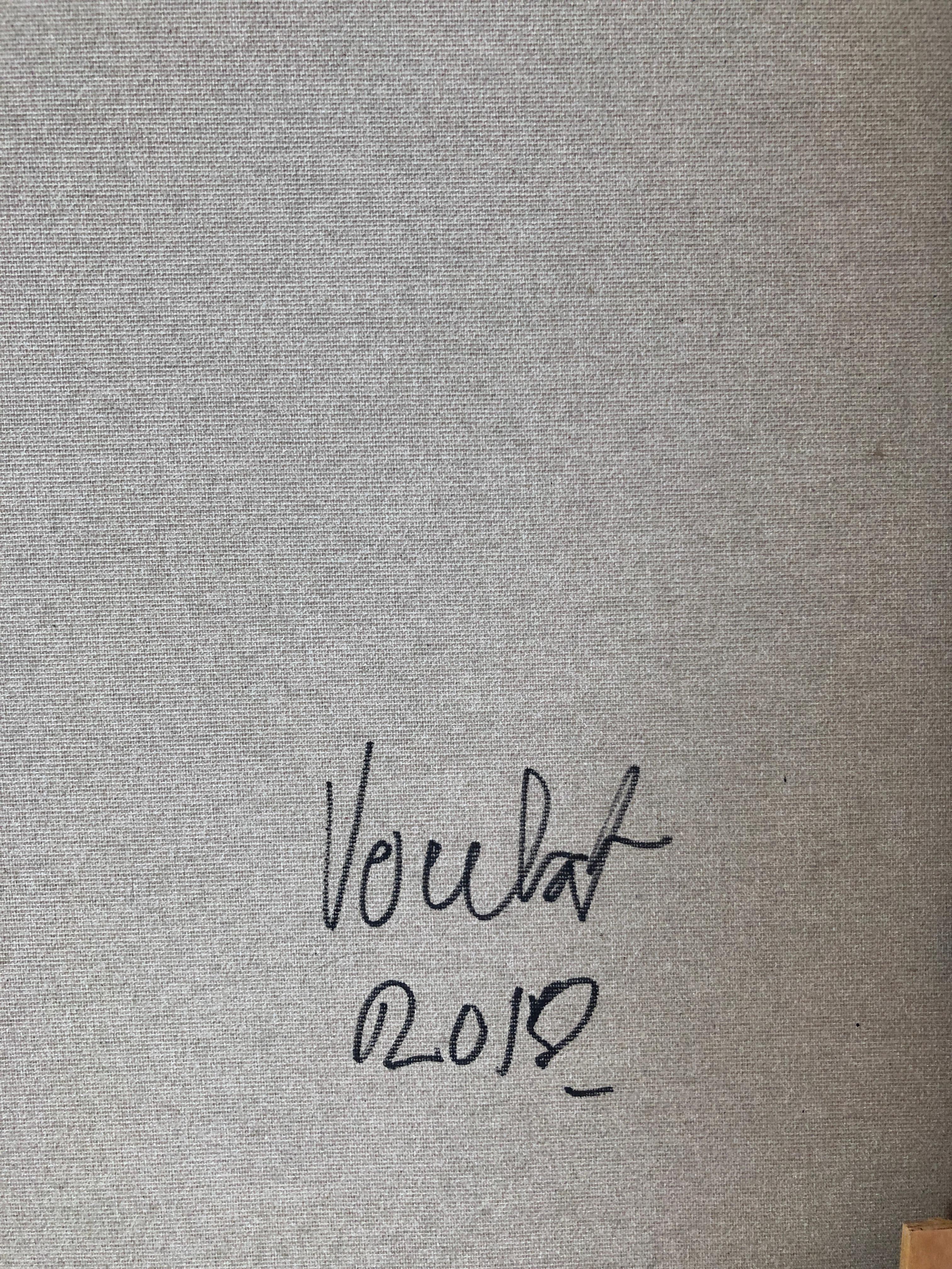 Corde - Painting Astratto di Claude Voutat