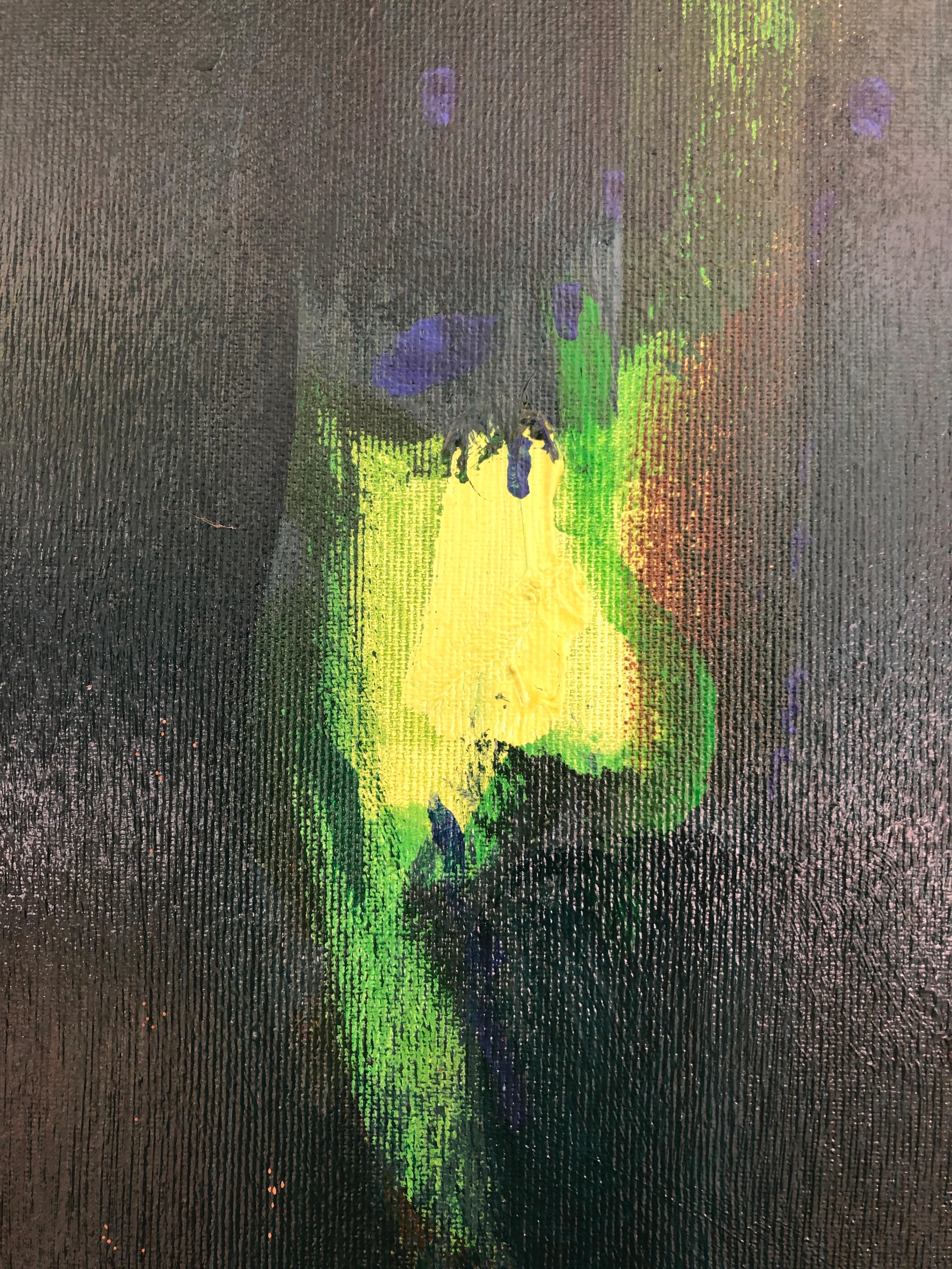 Morning - Abstract Painting by Claude Voutat
