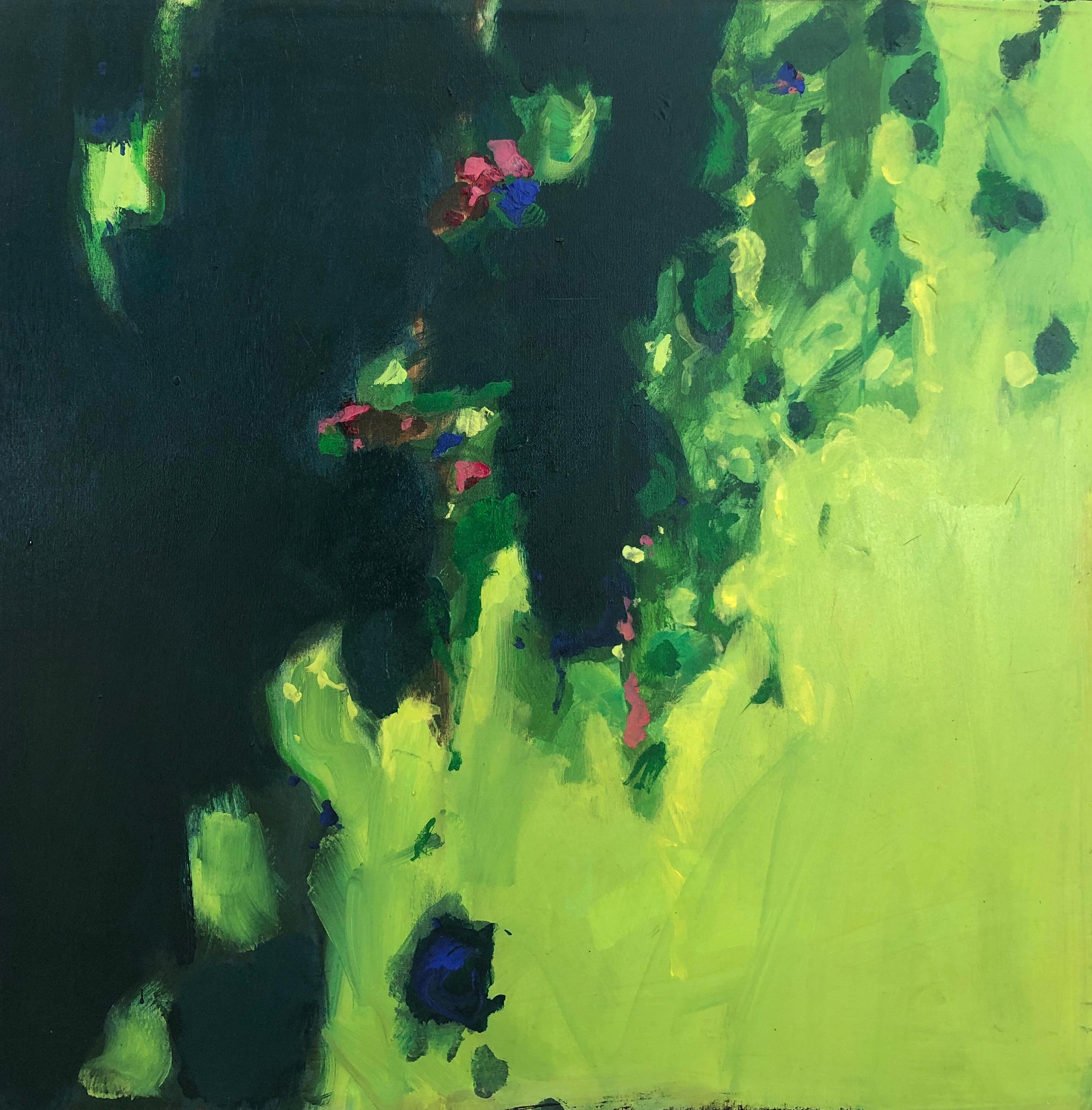 Claude Voutat Abstract Painting - Morning