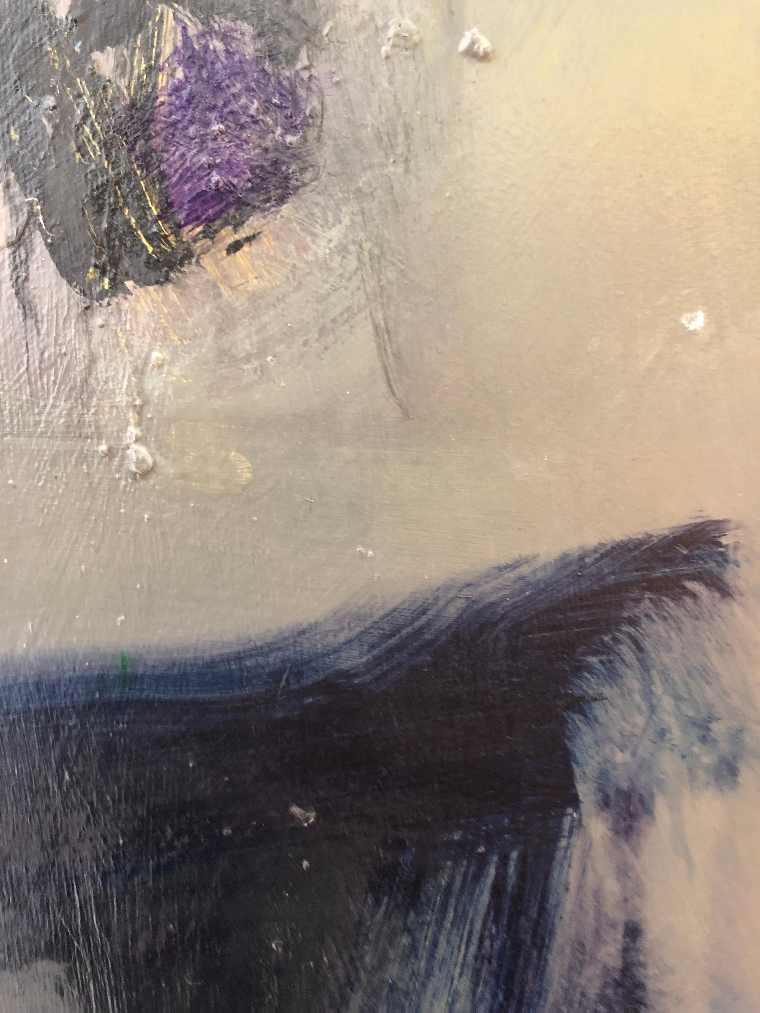 Trama - Abstract Painting Nero di Claude Voutat