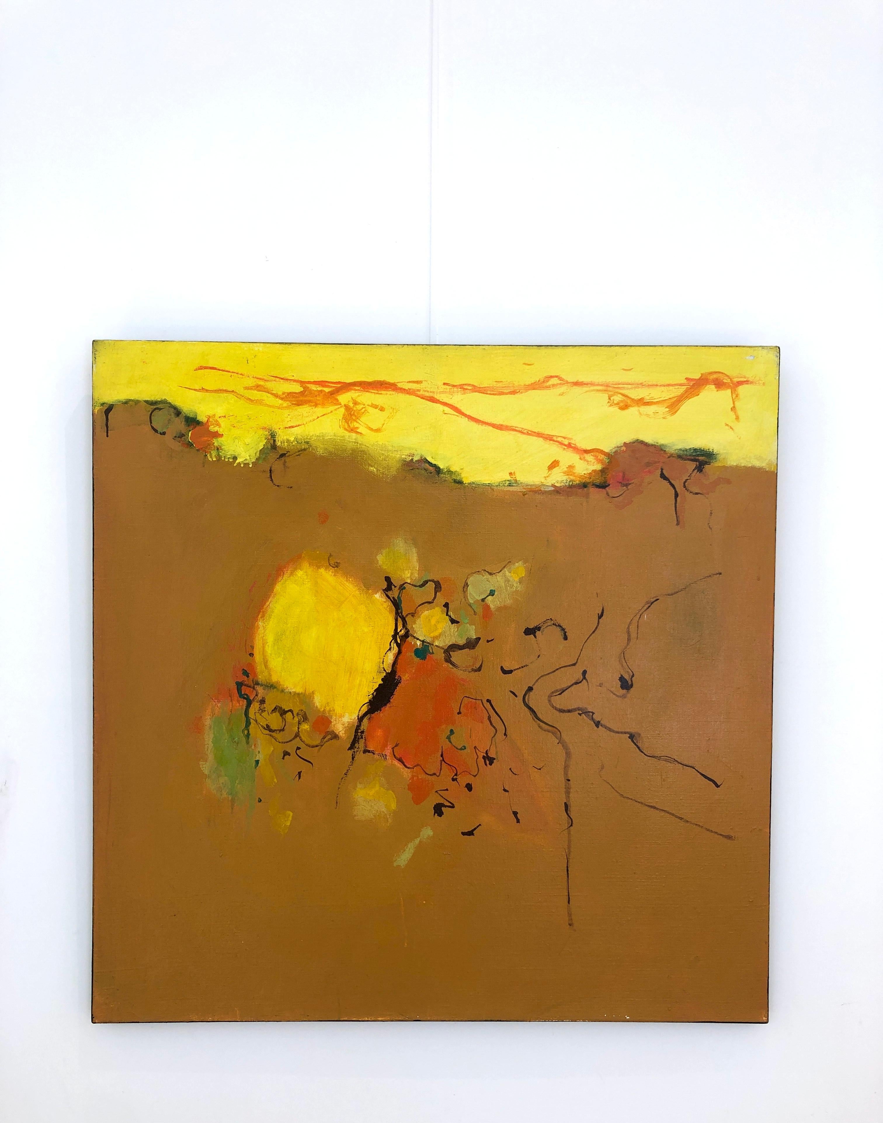 Savannah - Painting di Claude Voutat