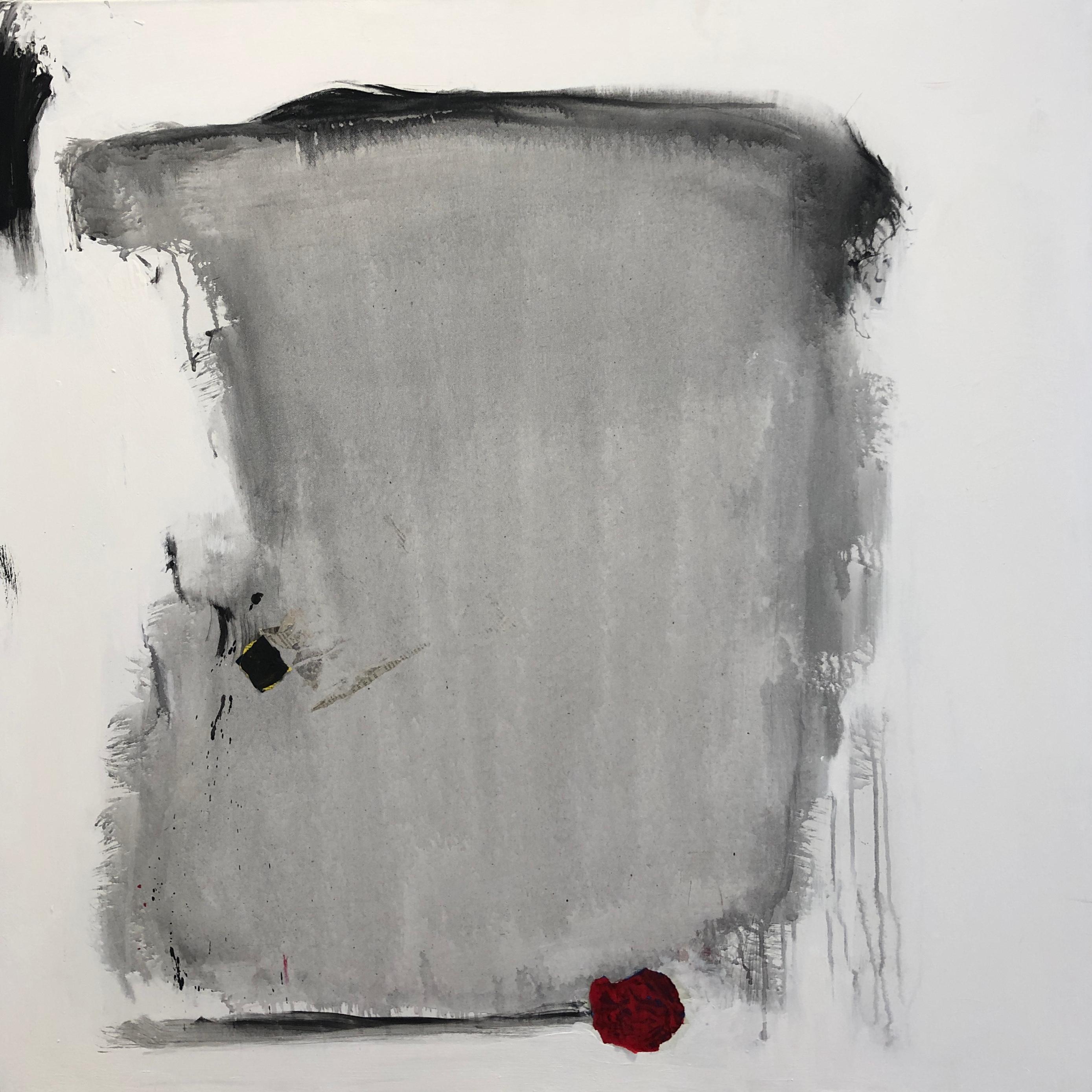 Claude Voutat Abstract Painting – Gelassenheit