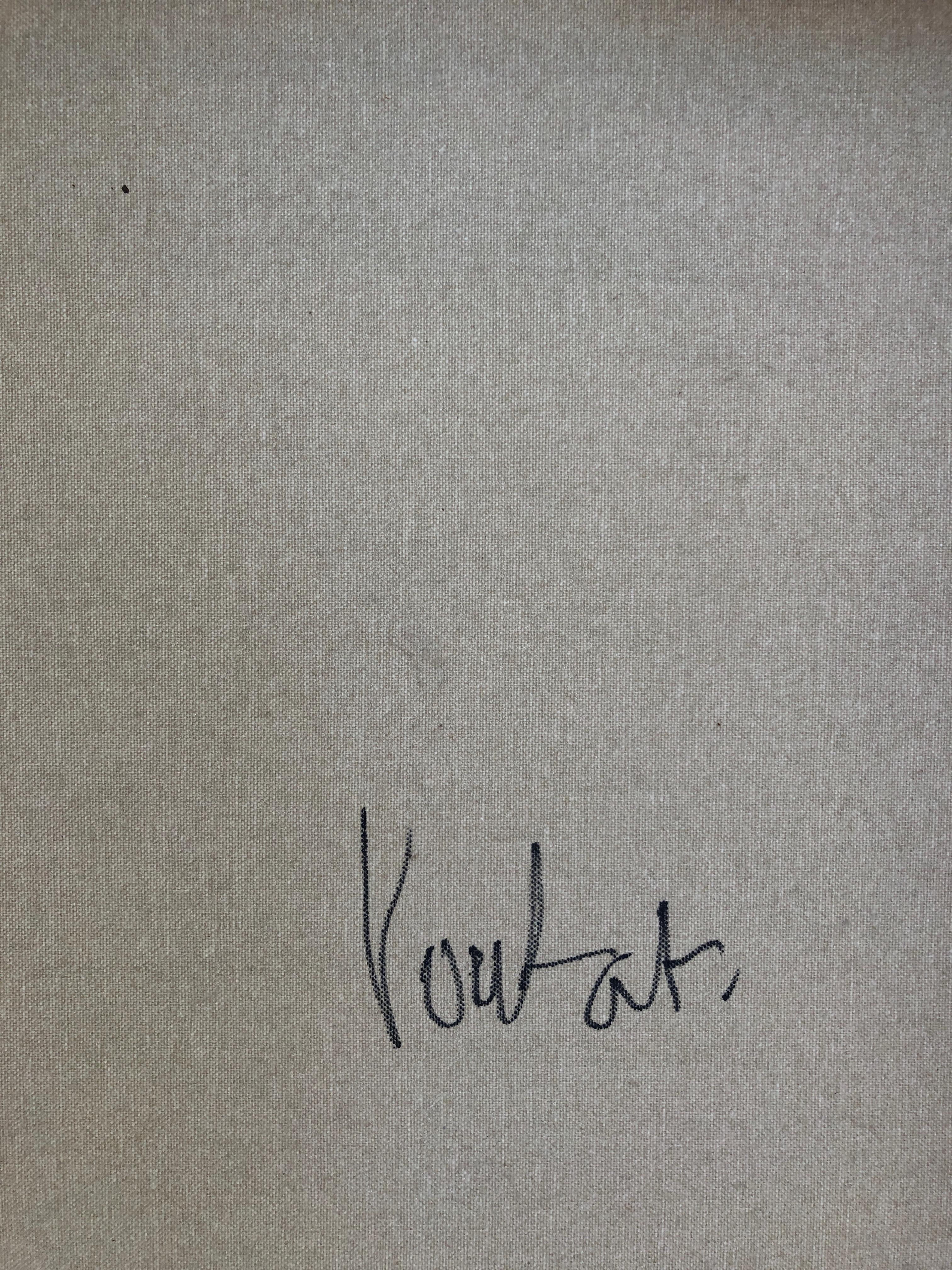 Cortocircuito - Painting Astratto di Claude Voutat