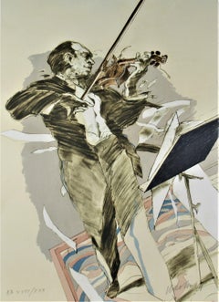 Vintage The Violonist