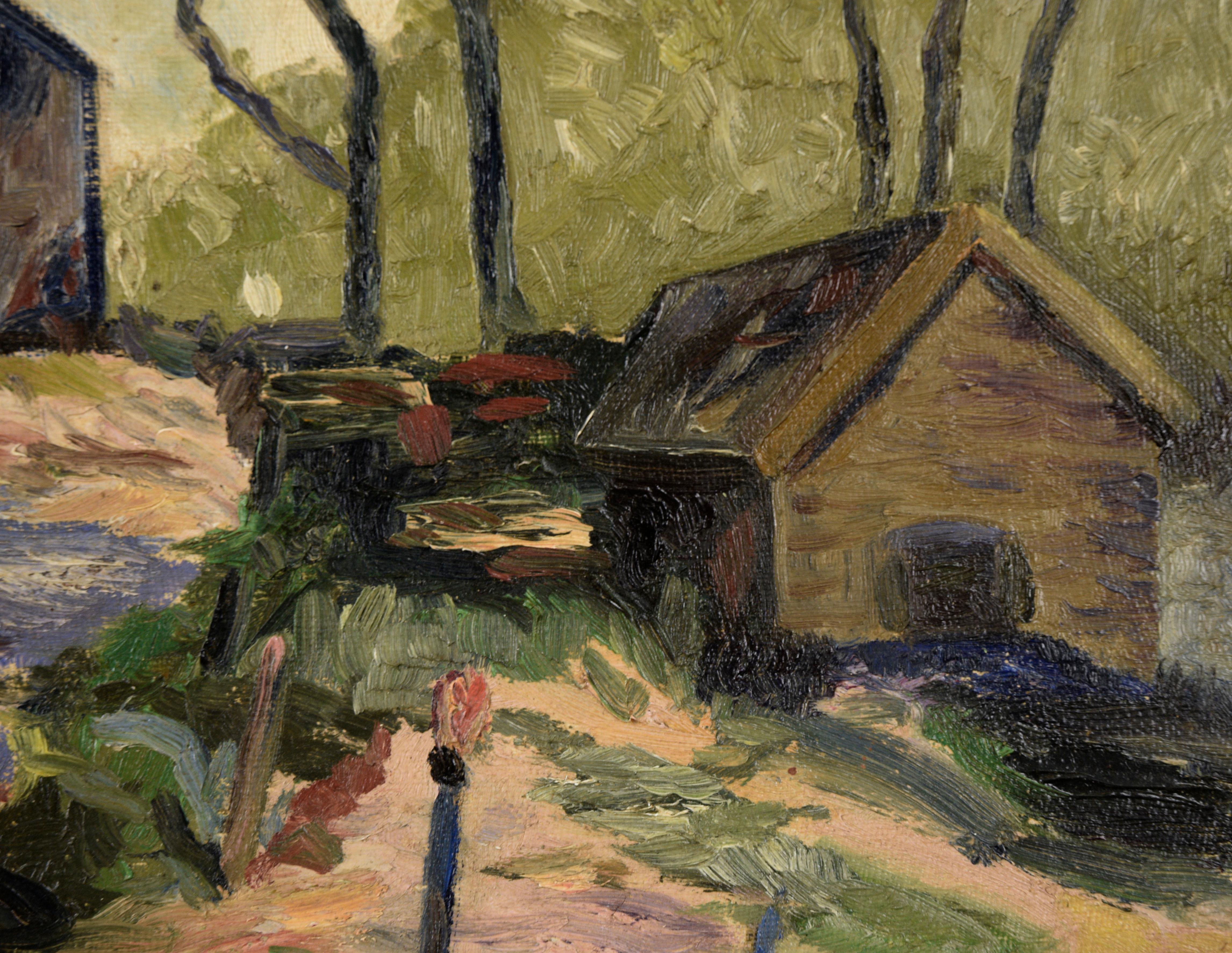 Barn in the Shade - Farm Landscape For Sale 1