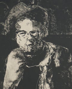 Grabado Vintage Retrato Abstraído de Amazing Grace