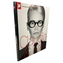 Claudia et Karl Hardcover Livre Portfolio n° 60 1st Ed. de Karl Lagerfeld