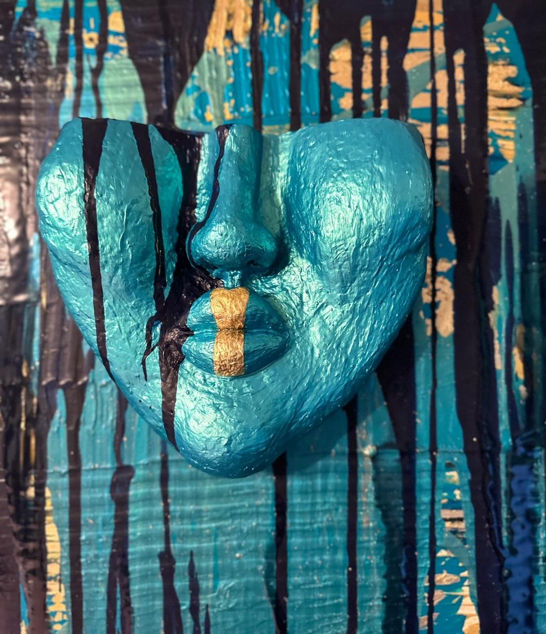 Baciami - Painting di Claudia Benavente