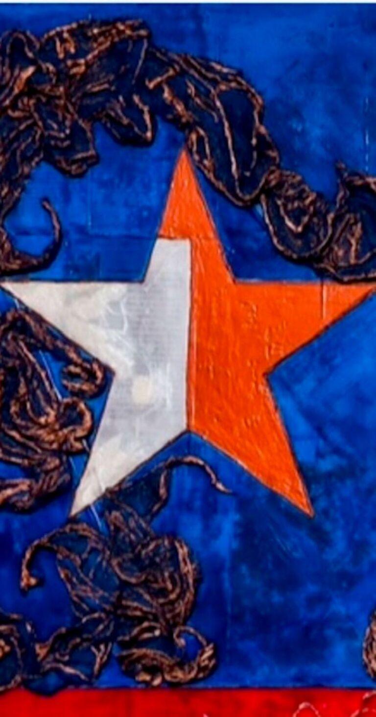 Patriotismo - Painting Abstracto de Claudia Benavente