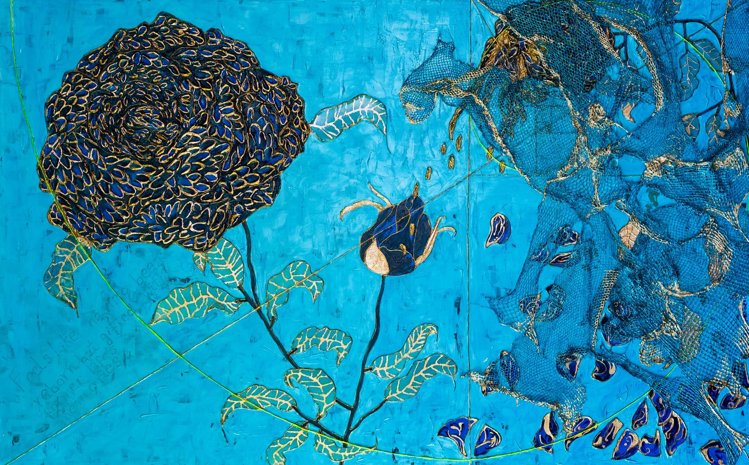 Figurative Painting di Claudia Benavente - Rinascere