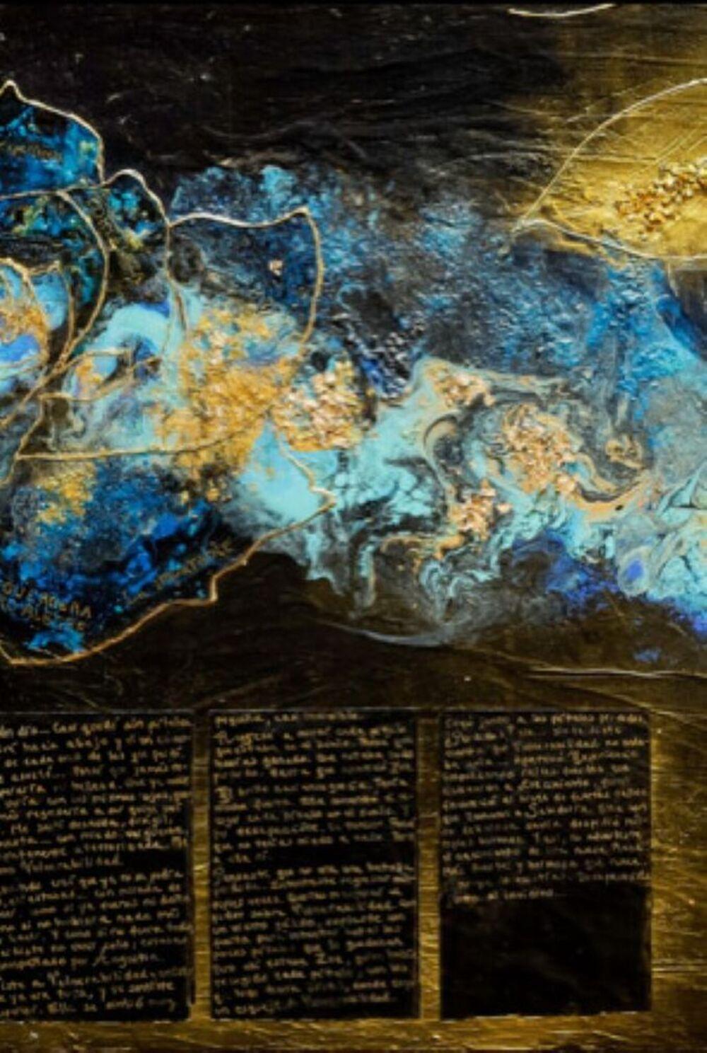 Stärkere (Abstrakt), Painting, von Claudia Benavente