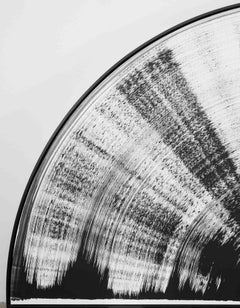 Half Circle Painting, Black and White #4
