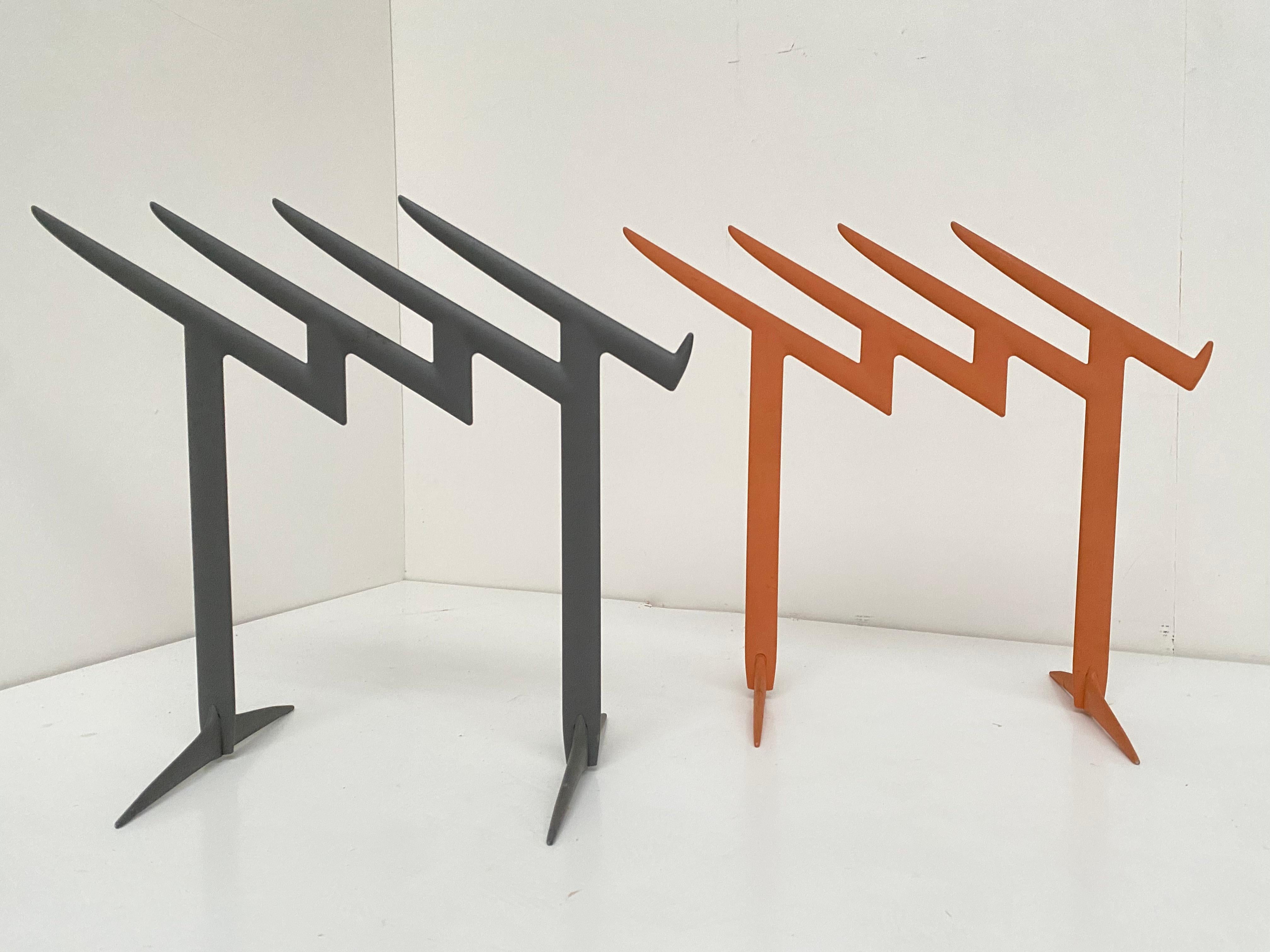 Post-Modern Claudia Evangelista magazine rack, design by Philippe Starck for Kartell in 1996 For Sale