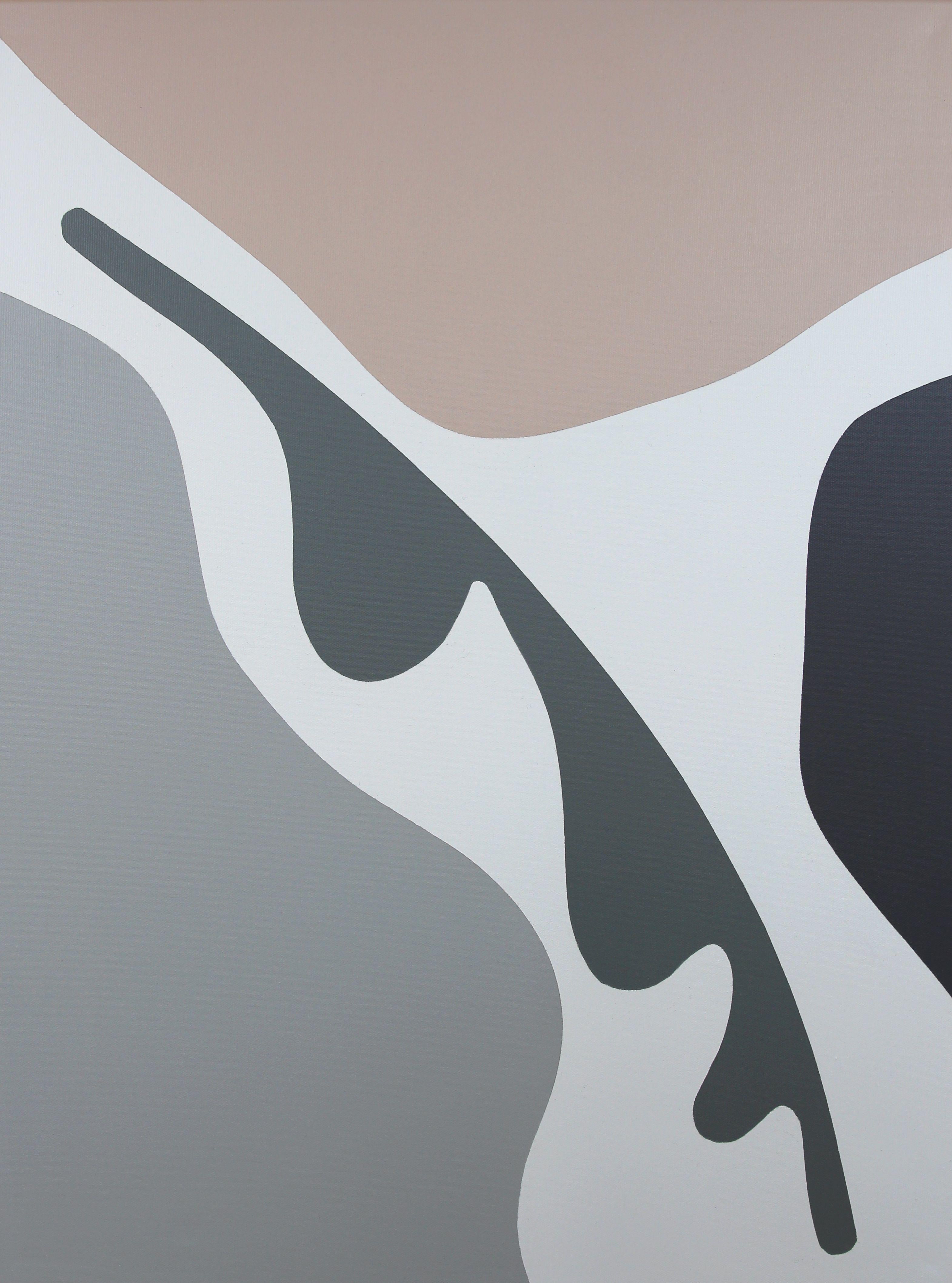 Abstraktes abstraktes Gemälde „Hommage an Matisse“, M 11, 2021 von Claudia Fauth im Angebot 1