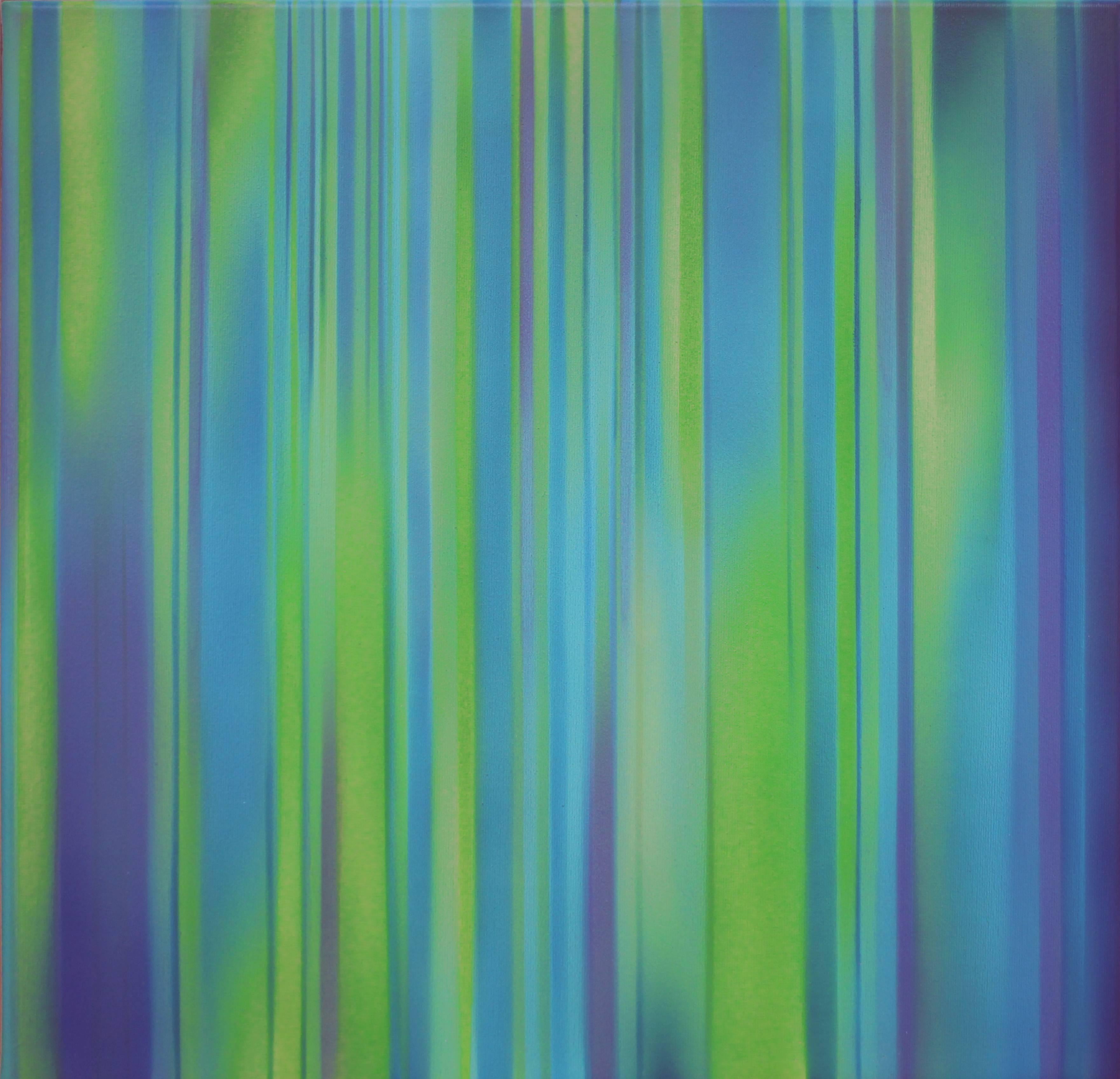 Airbrush-Acryl auf Leinwand, 2018. Signiert und datiert auf der Rückseite. Hängefertig. Es kommt direkt aus dem Atelier des Künstlers. 
Höhe: 19.69 in (50 cm), Breite: 19.88 in (50,5 cm), Tiefe: 0.79 in (2 cm)

Claudia Fauth wurde 1962 in Berlin