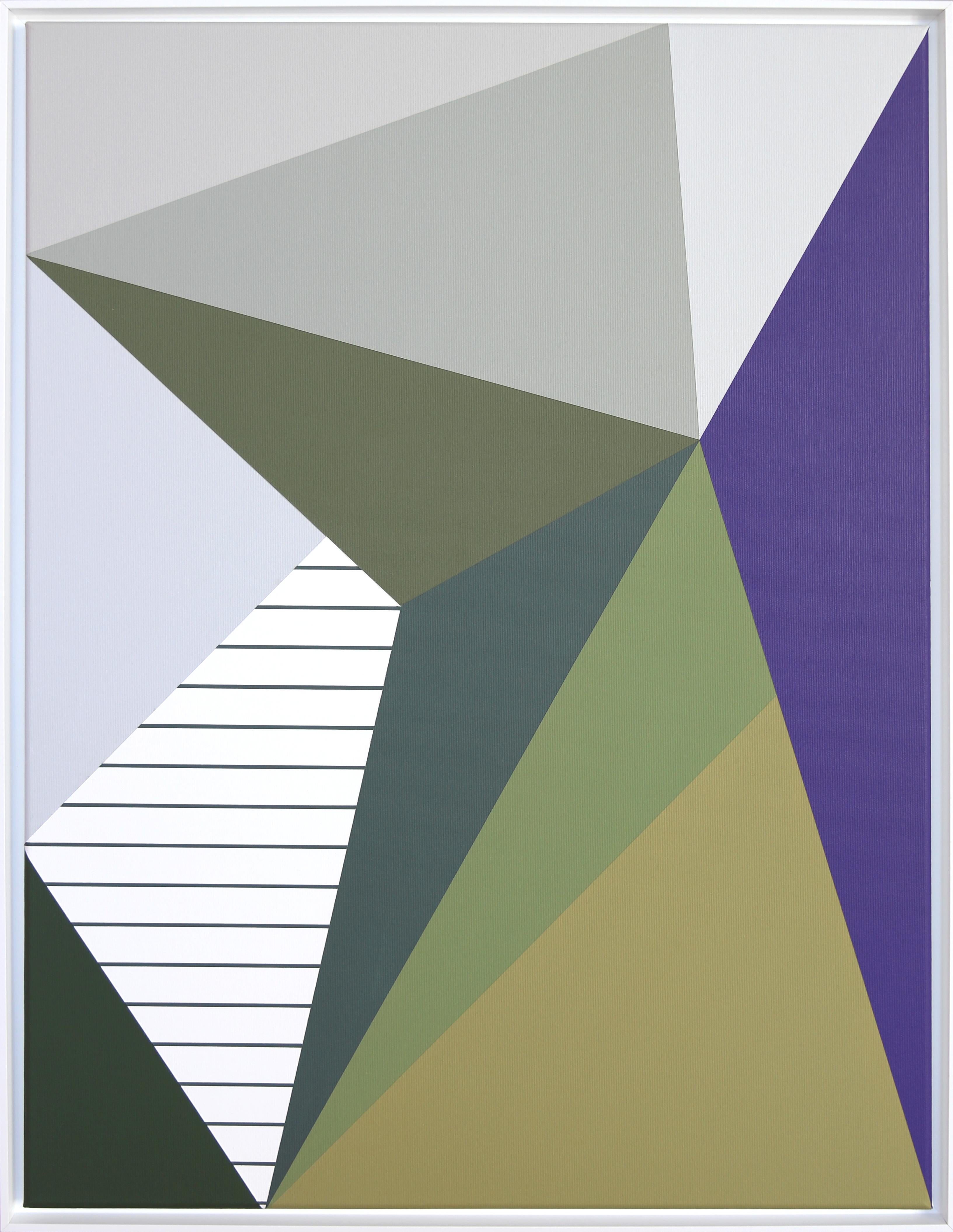 geometric acrylic paintings