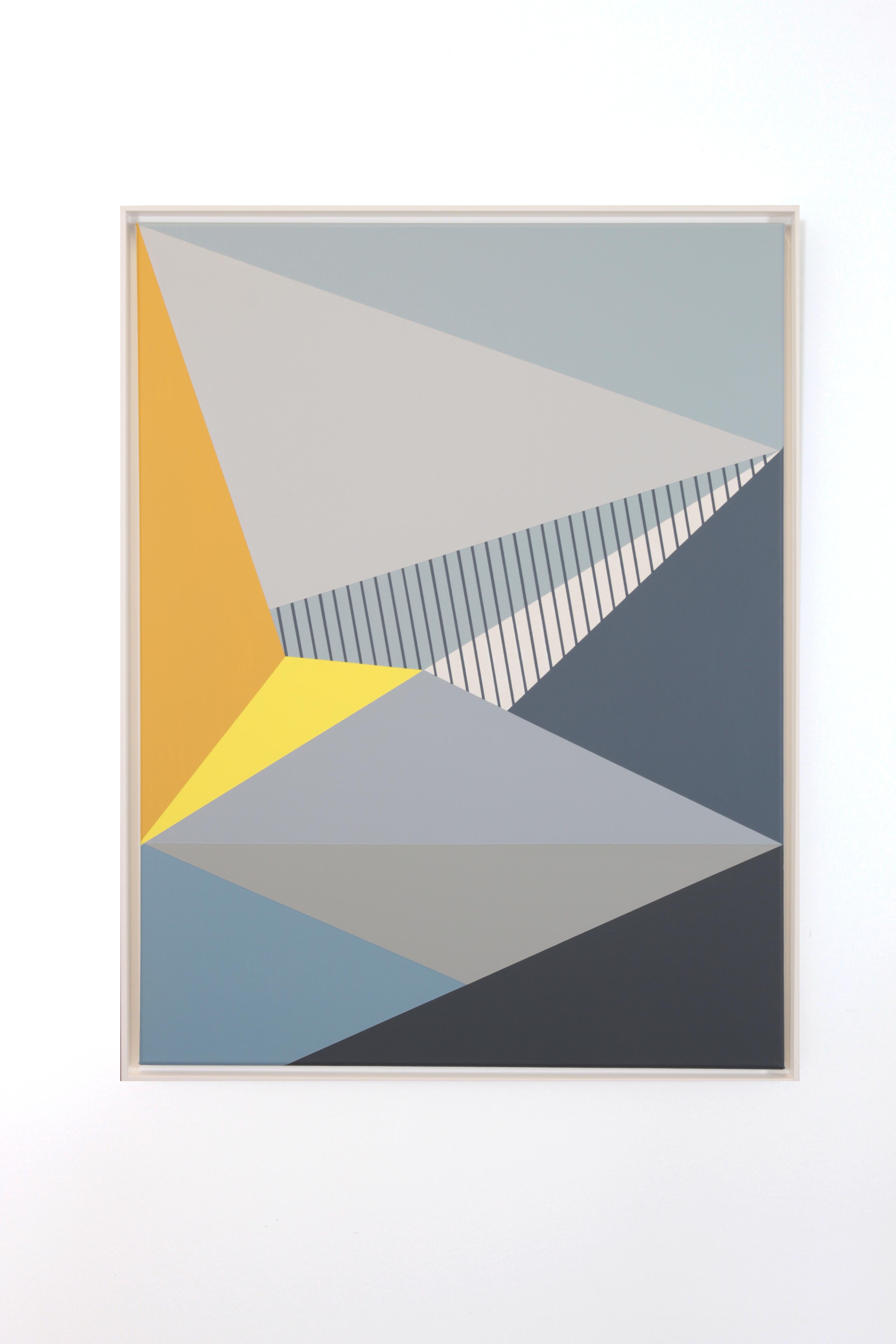 Claudia Fauth Acrylic on Canvas Geometric Composition, 2019 1