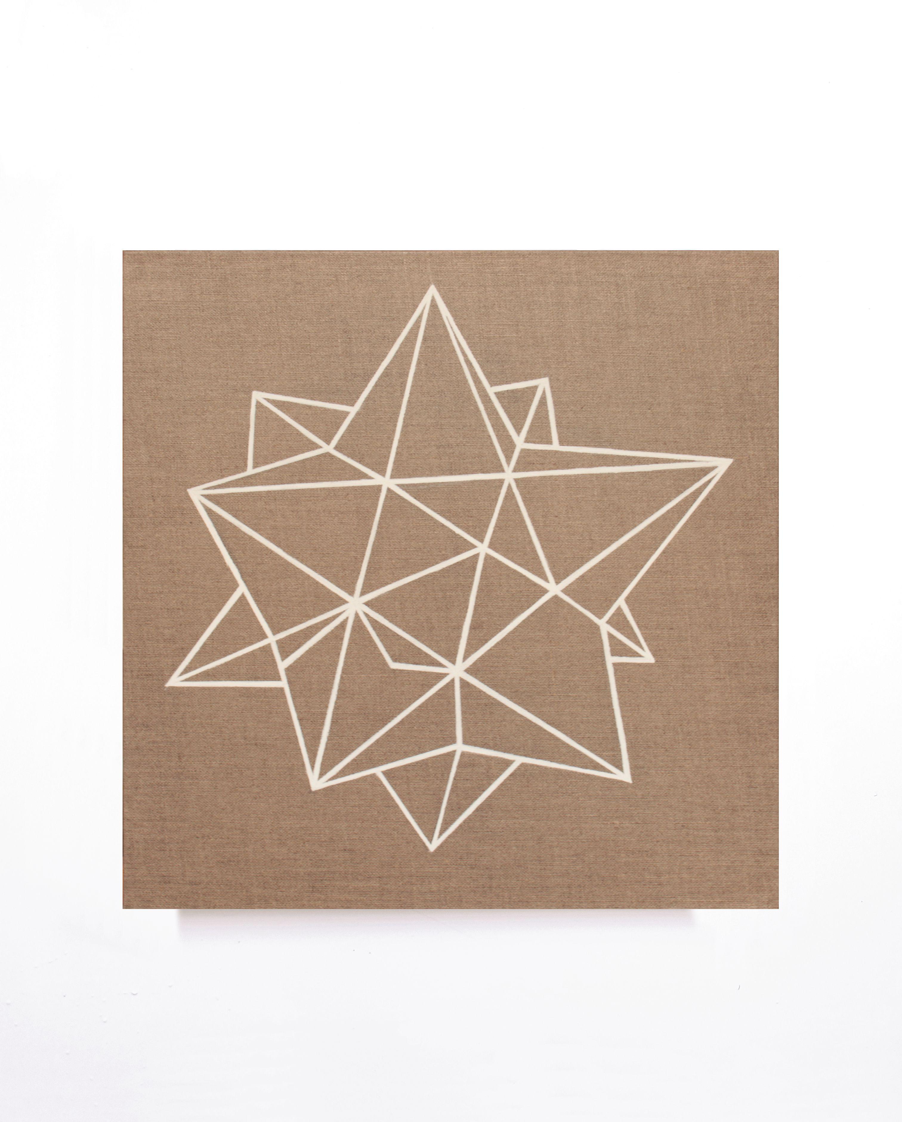 Sacred geometry acrylic paint on canvas, 2018. Signed, titled and dated on the back. Ready to hang. It comes directly from the studio of the artist. Height 15.75 in ( 40 cm ), Width 15.75 in ( 40 cm ), Depth 1.38 ( 3,5 cm )

Claudia Fauth was born