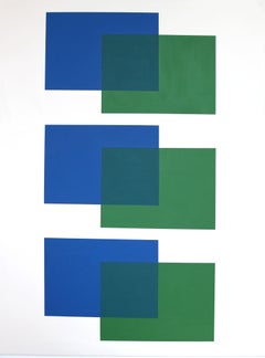 U 7 Abstraktes Gemälde, 2021 von Claudia Fauth