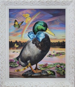 "Pink Dreams" Oil Painting