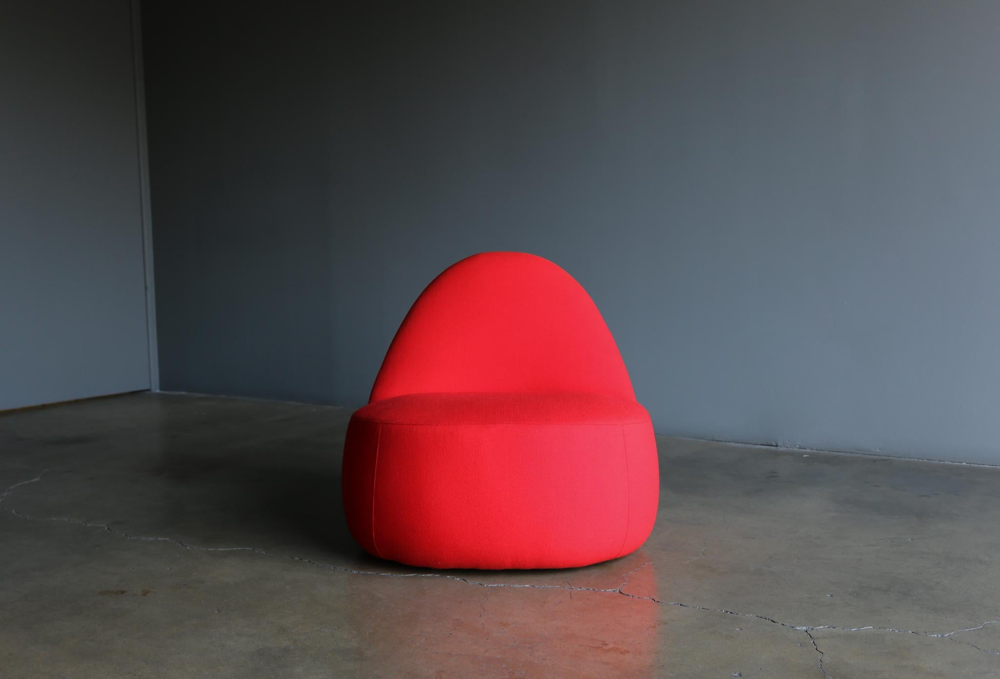 American Claudia + Harry Washington Mitt Lounge Chairs for Bernhardt, circa 2015
