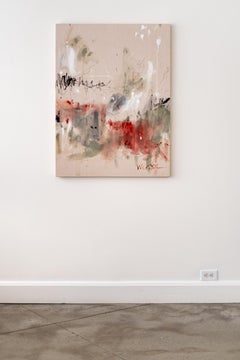 The Hundred Acre Wood - Contemporary Acrylic Abstract Painting, 40x30 Inches