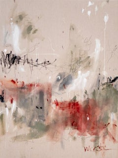 The Hundred Acre Wood - Contemporary Acrylic Abstract Painting, 40x30 Inches