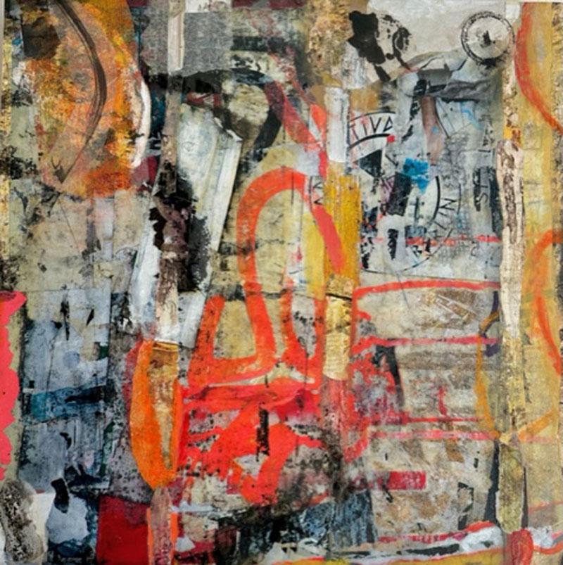 Berlin II - Mixed Media Art de Claudia Marseille
