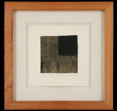 "Ensamble Armónico 2" Monotype on Archival Paper, Abstract Framed Art