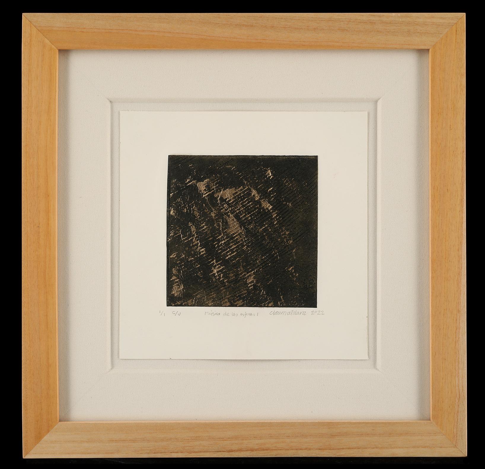 Música de las esferas 1 (Musica delle sfere 1) - Print di Claudia Martínez Lanz