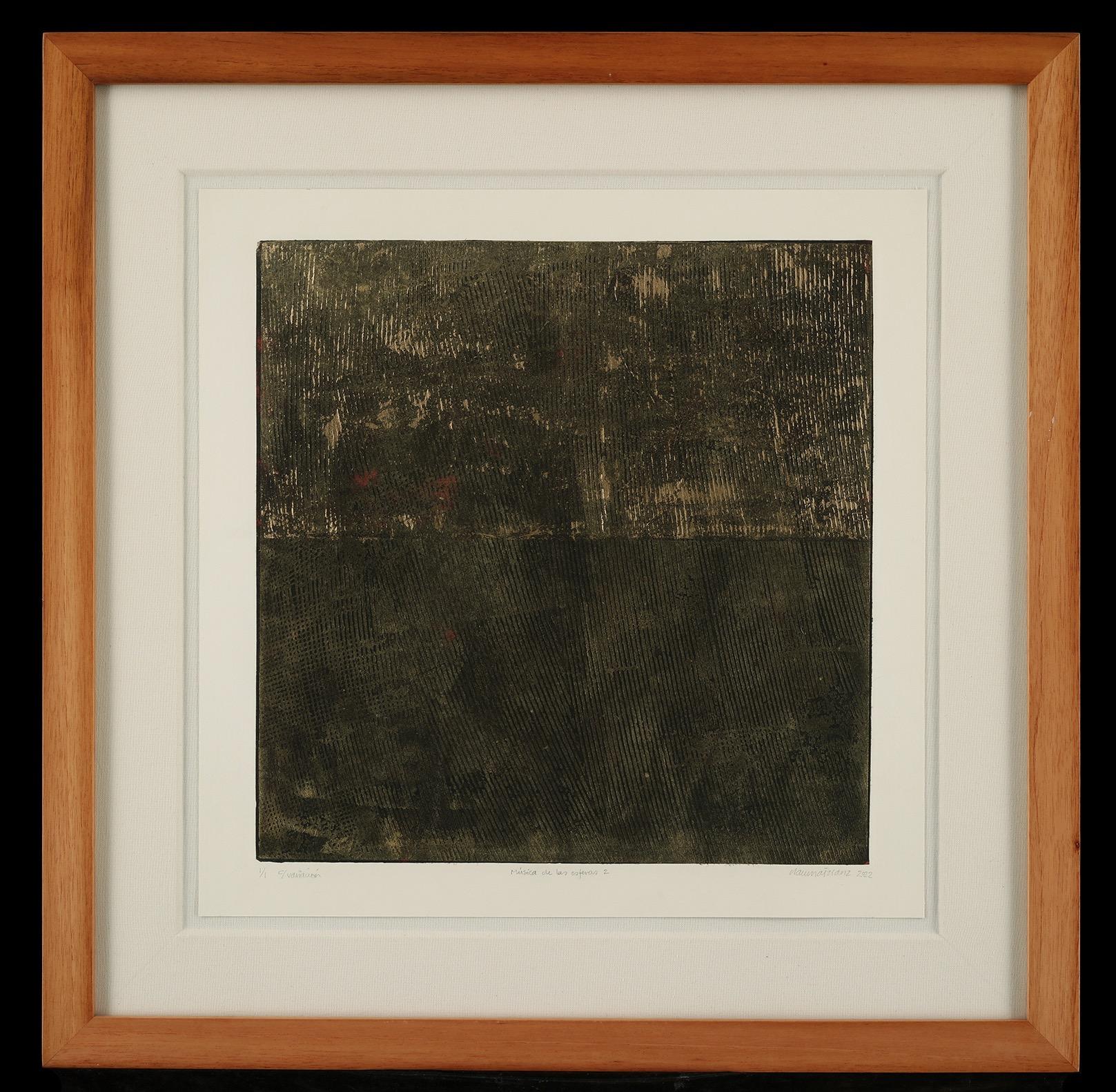 Música de las esferas 2 (Musique des sphères 2) - Print de Claudia Martínez Lanz