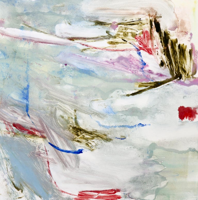 Claudia Mengel Cap D Antibes V Abstract Landscape Painting