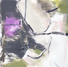 Brooklyn Series no. 31, 2018, Abstract Painting, Acrylic on Paper, Signed 